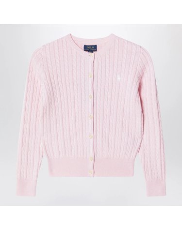 [해외직구] 26 F/W 폴로 랄프로렌 핑크 파인 케이블니트 코튼 가디건 (KIDS ) 313543047010CO-HP B0052182049