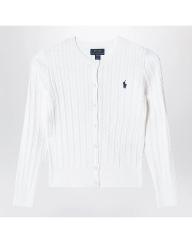 [해외직구] 26 F/W 폴로 랄프로렌 화이트 파인 케이블니트 코튼 가디건 (KIDS ) 313543047064BCO-ON B0052182048