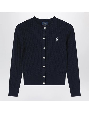 [해외직구] 26 F/W 폴로 랄프로렌 네이비 블루 파인 케이블니트 코튼 가디건 (KIDS ) 313543047011CO-HN B0052182164