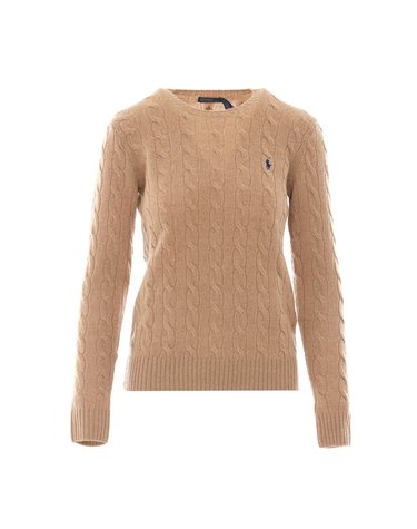[해외직구] 26 F/W 폴로 랄프로렌 폴로 로고 스웨터 211971865002/CAMEL MELANGE B0012190544