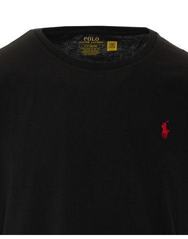 [해외직구] 26 F/W 폴로 랄프로렌 폴로 로고 티셔츠 710680785001/RL BLACK B0012196252