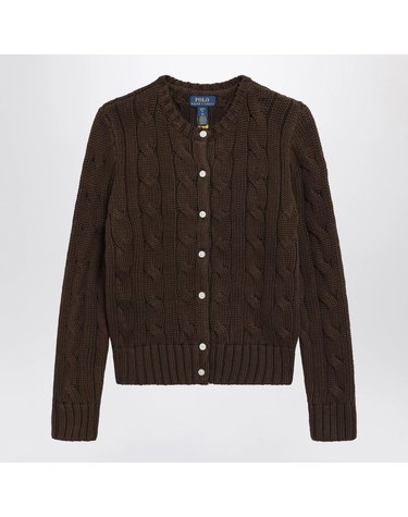 [해외직구] 26 F/W 폴로 랄프로렌 브라운 코튼 케이블니트 가디건 (KIDS ) 313B25968005CO-NB B0052249981