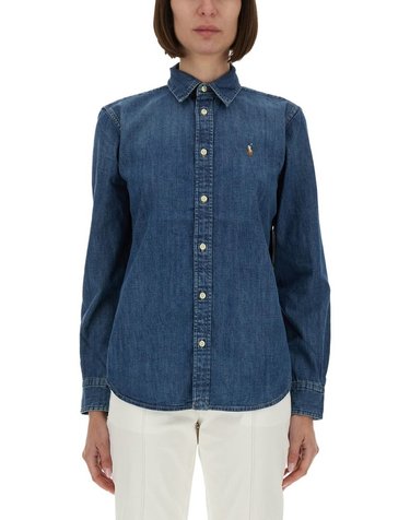 [해외직구] 26 F/W 폴로 랄프로렌 와이셔츠 인 데님 211969458_001MERCEDWASH B0042267937