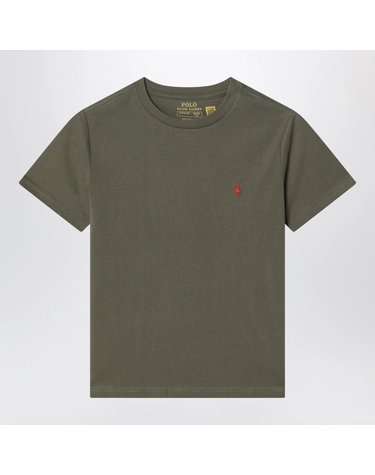 [해외직구] 26 F/W 폴로 랄프로렌 크루넥 티셔츠 그린 인 코튼 (KIDS ) 323832904520CO-C8702 B0052268122