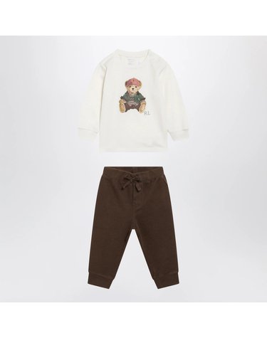 [해외직구] 26 F/W 폴로 랄프로렌 폴로 베어 크림 코튼 베이비 셋 (KIDS ) 320B27201001CO-EC B0052282530