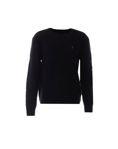 [해외직구] 26 F/W 폴로 랄프로렌 폴로 로고 스웨터 710876762001/POLO BLACK B0012312714