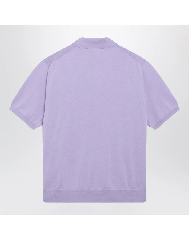 폴로 랄프로렌 [해외직구] 26 S/S 폴로 랄프로렌 라일락 코튼 폴로 셔츠 710980682501CO-PP B0052003959 착용컷