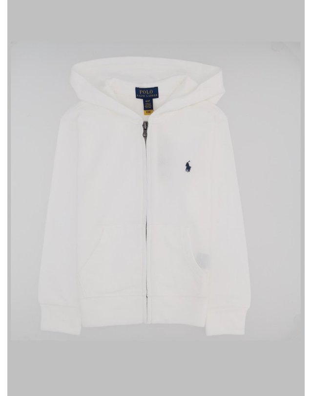 폴로 랄프로렌 [해외직구] 23 S/S 폴로 랄프로렌 ZIPPER 후드 (KIDS 상품) 321902378K_002WHITE B0042173542 착용컷
