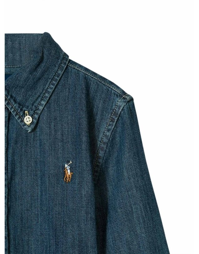 폴로 랄프로렌 [해외직구] 26 F/W 폴로 랄프로렌 VESTITO (KIDS 상품) 312698860K_001INDIGO B0042190892 착용컷