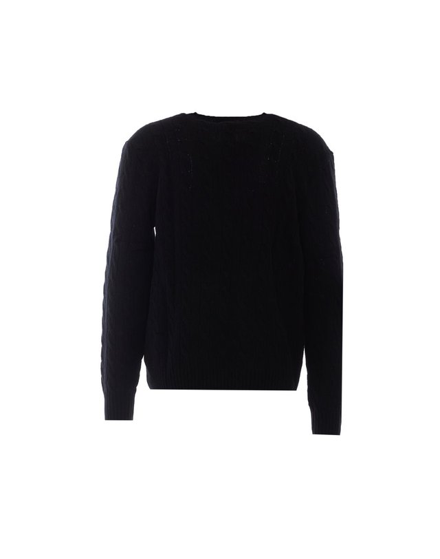 폴로 랄프로렌 [해외직구] 26 F/W 폴로 랄프로렌 폴로 로고 스웨터 710876762001/POLO BLACK B0012312714 착용컷