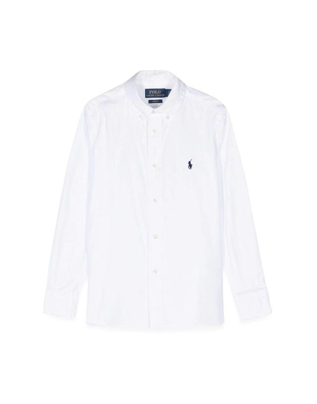 폴로 랄프로렌 [해외직구] 25 F/W 폴로 랄프로렌 셔츠 ML (KIDS 상품) 322819238K_001WHITE B0041638613 착용컷