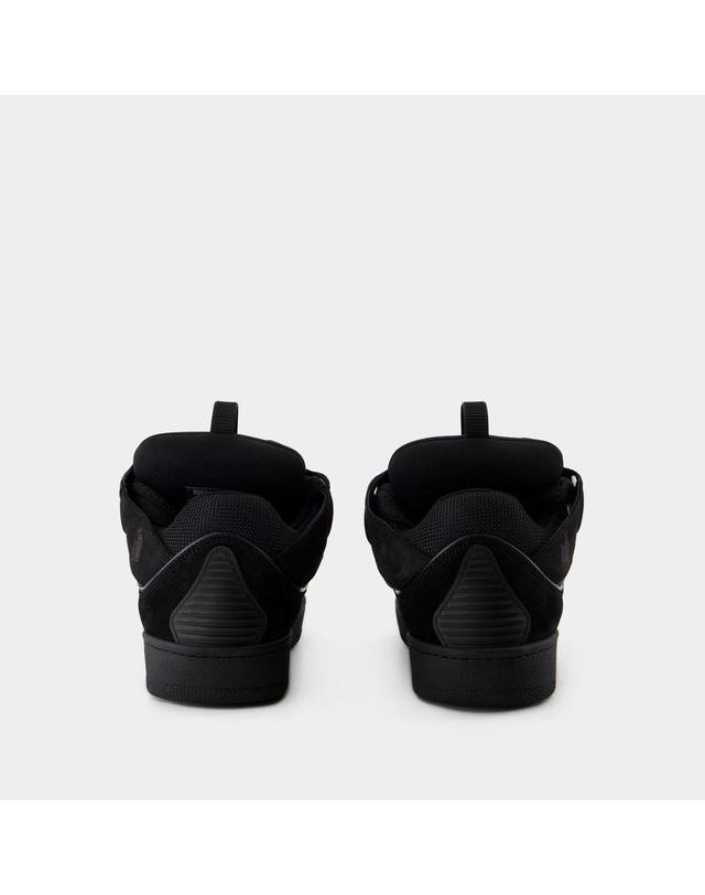 랑방 [해외직구] 25 S/S 랑방 CURB 스니커즈 LANVIN 신세틱 블랙 FU-SKDK12-DRAG-P25-1010 B0731551688 착용컷