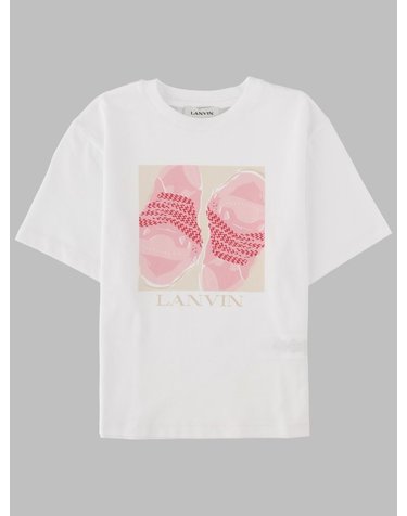 [해외직구] 26 S/S 랑방 티셔츠 콘 STAMPA (KIDS 상품) N30332K_10P B0042068606