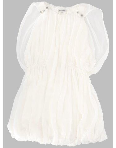 [해외직구] 26 S/S 랑방 VESTITO 콘 PERLINE (KIDS 상품) N30347K_117 B0042150181