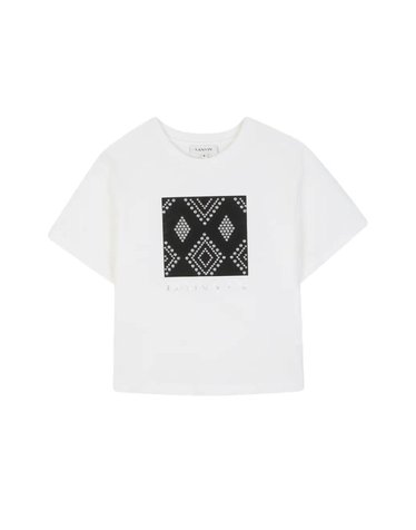 [해외직구] 랑방 장식 로고 티셔츠 (KIDS 상품) N30399117 B0302329127
