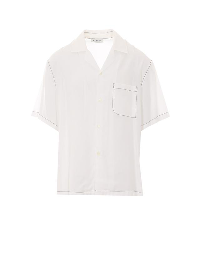 랑방 [해외직구] 26 S/S 랑방 셔츠 WITH MOTHER & DAUGHTER 프린트 온 더 백 SI0011/625700 B0011922425 착용컷