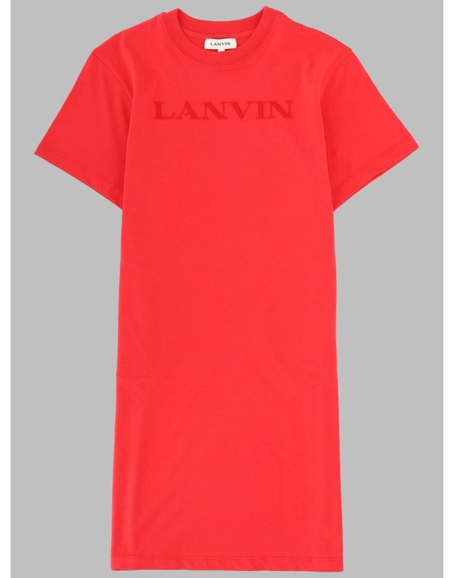 랑방 [해외직구] 26 S/S 랑방 VESTITO MANICHE CORTE (KIDS 상품) N30341K_998 B0042046336 착용컷