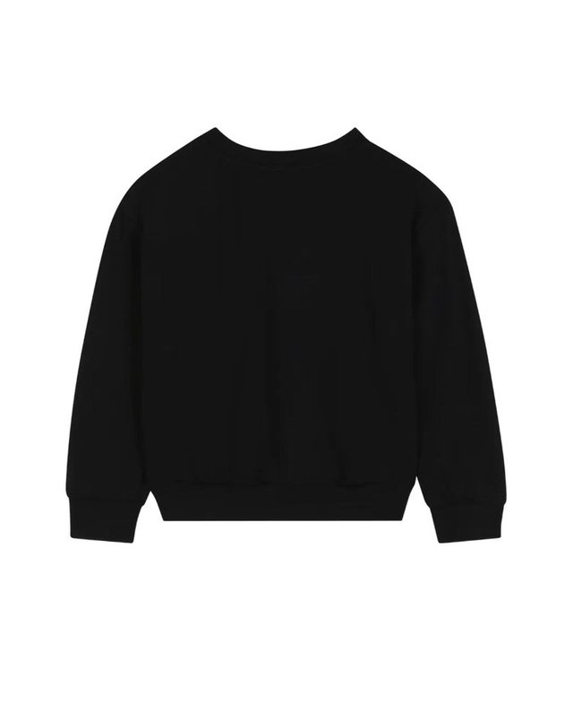 랑방 [해외직구] 랑방 로고-엠브로이드 SHOULDERBUTTON 맨투맨 (KIDS 상품) N3040209B B0302329129 착용컷