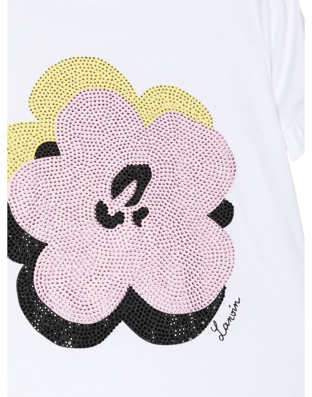 랑방 [해외직구] 23 S/S 랑방 MC 데이지 티셔츠 (KIDS 상품) N15088K_10P B0040206471 착용컷