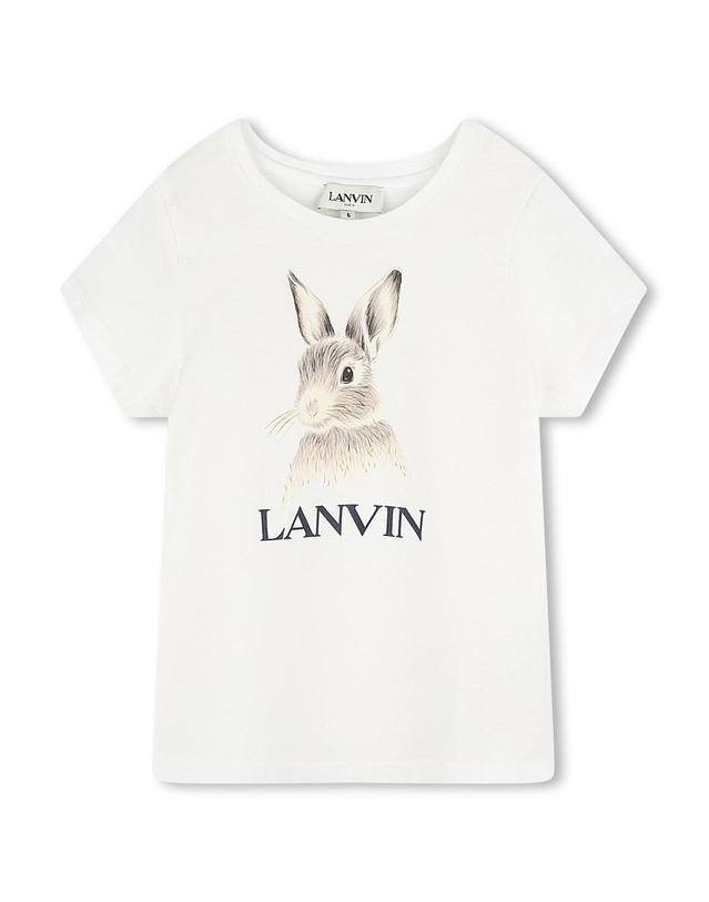 랑방 [해외직구] 23 F/W 랑방 LANVIN 티셔츠 (KIDS 상품) N15105K_117 B0040942281 착용컷