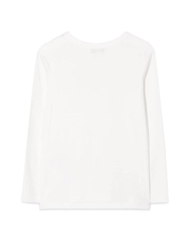 랑방 [해외직구] 21 F/W 랑방 티셔츠 콘 로고 (KIDS 상품) N15036K_117 B0041541432 착용컷