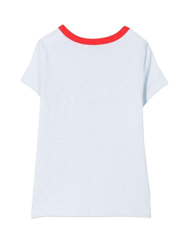 랑방 [해외직구] 21 F/W 랑방 티셔츠 콘 CUORE (KIDS 상품) N15034K_81H B0041544473 착용컷