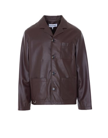 [해외직구] 26 S/S 로에베 레더 워크웨어 자켓 H526Y19LAZ/9517 B0011956439