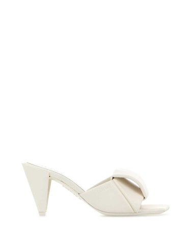 [해외직구] 로에베 ORIGAMI 슬라이드 85 L815465XBE WHITE B0442285480