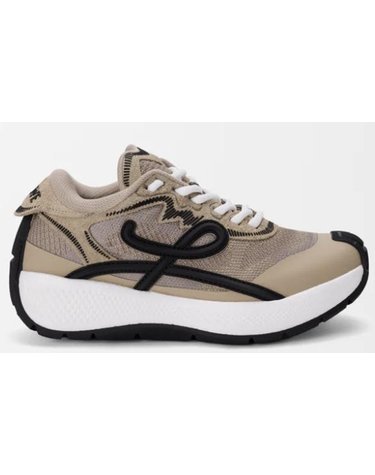 [해외직구] 26 F/W 로에베 스니커즈 POGO 인 셔츠 TECNICA E 펠레 베이지 M816282XCC/2432 B0742259936