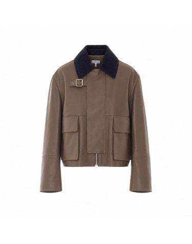 [해외직구] 26 F/W 로에베 쇼츠 파카 인 LAMBS 태슬 S359Y34LBC/4160 B0012335400