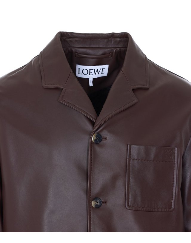 로에베 [해외직구] 26 S/S 로에베 레더 워크웨어 자켓 H526Y19LAZ/9517 B0011956439 착용컷