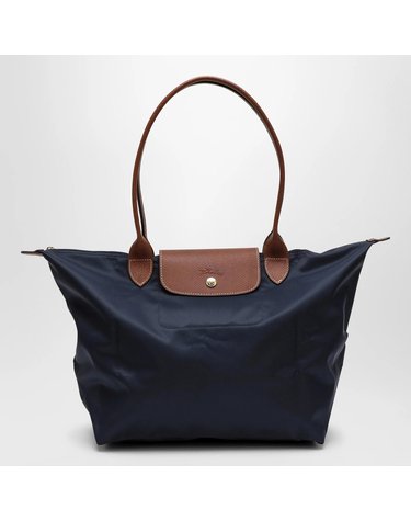 [해외직구] 26 F/W 롱샴 마린 블루 르 플리아쥬 오리지널 L 백 L1899089-P68 B0052330154