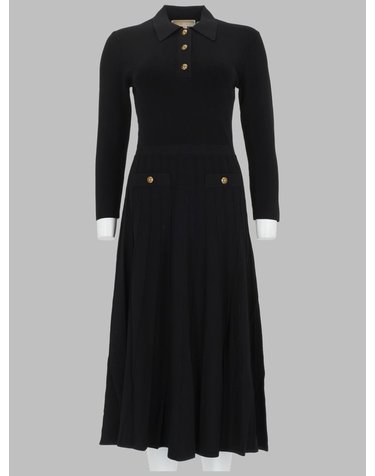 [해외직구] 26 F/W 마이클 코어스 아비토 폴로 인 셔츠 스트레치 MT683J3BFD_001BLACK B0042174563