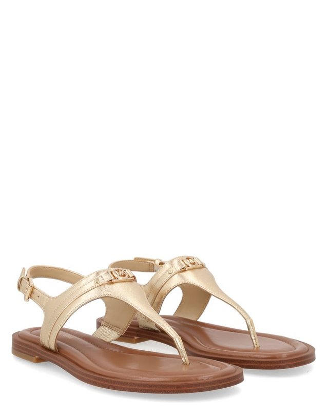 마이클 코어스 [해외직구] 26 S/S 마이클 코어스 샌들 MANDY 40S5MAFS2M_740PALEGOLD B0041985719 착용컷