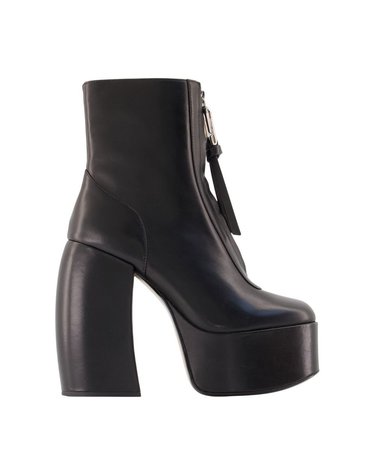 [해외직구] 26 F/W 마크 제이콥스 더 GIGI 앵클 부츠 MARC JACOBS 레더 블랙 2P6FBO001F37-001 B0732250984
