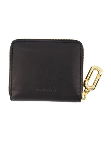 [해외직구] 26 F/W 마크 제이콥스 더 슬림 컴팩트 지갑 MARC JACOBS 레더 블랙 2P6SMP017S01-001 B0732250973