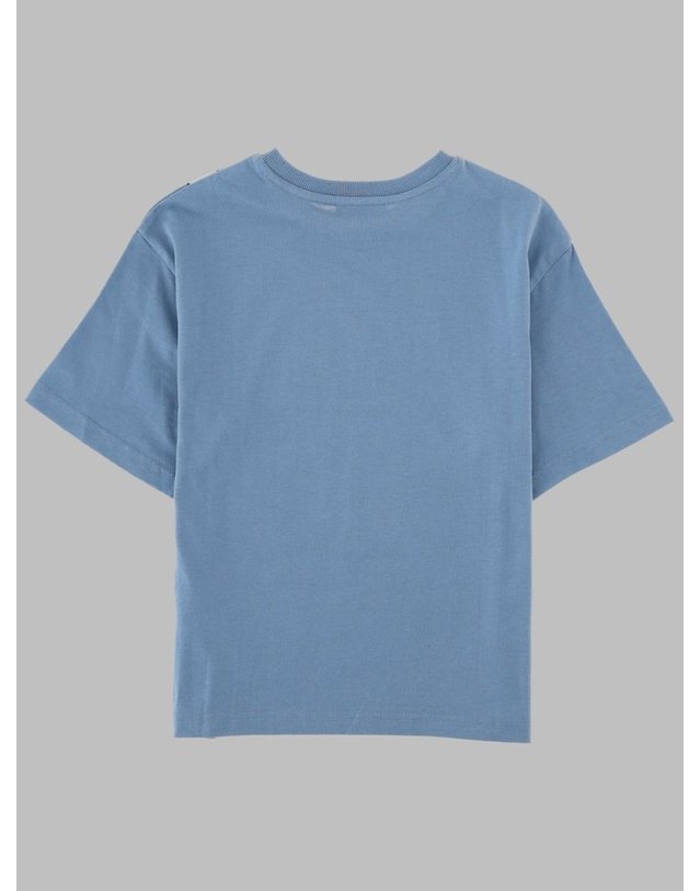 마크 제이콥스 [해외직구] 26 S/S 마크 제이콥스 티셔츠 콘 STAMPA MARSUPIO (KIDS 상품) W60763K_80B B0042068603 착용컷