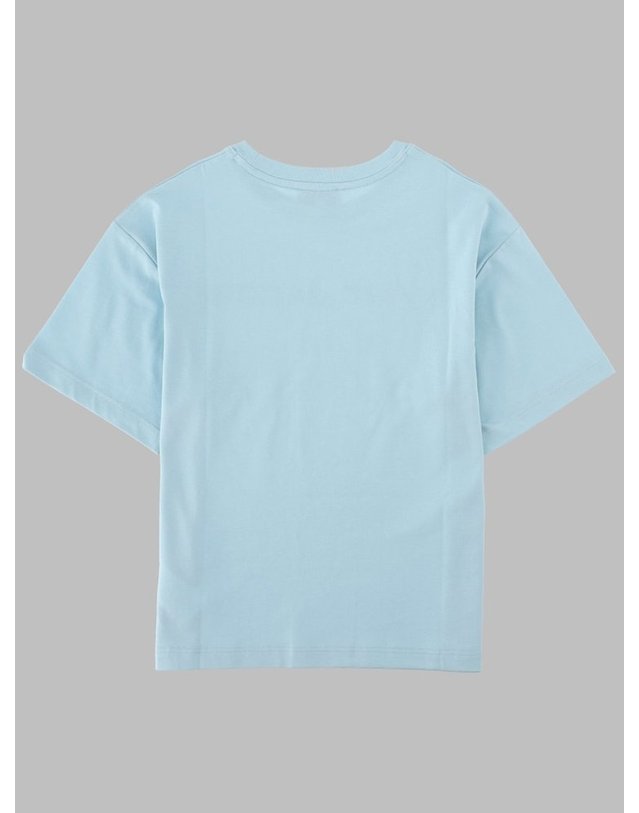 마크 제이콥스 [해외직구] 26 S/S 마크 제이콥스 티셔츠 콘 SCRITTA (KIDS 상품) W60755K_77B B0042068611 착용컷