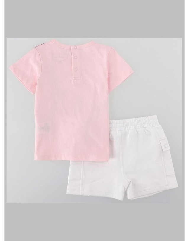 마크 제이콥스 [해외직구] 26 S/S 마크 제이콥스 셋 TSHIRTSHORT (KIDS 상품) W60816B_475 B0042068621 착용컷