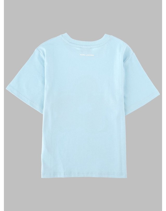 마크 제이콥스 [해외직구] 26 S/S 마크 제이콥스 티셔츠 콘 STAMPA FIORE (KIDS 상품) W60735K_77B B0042068604 착용컷