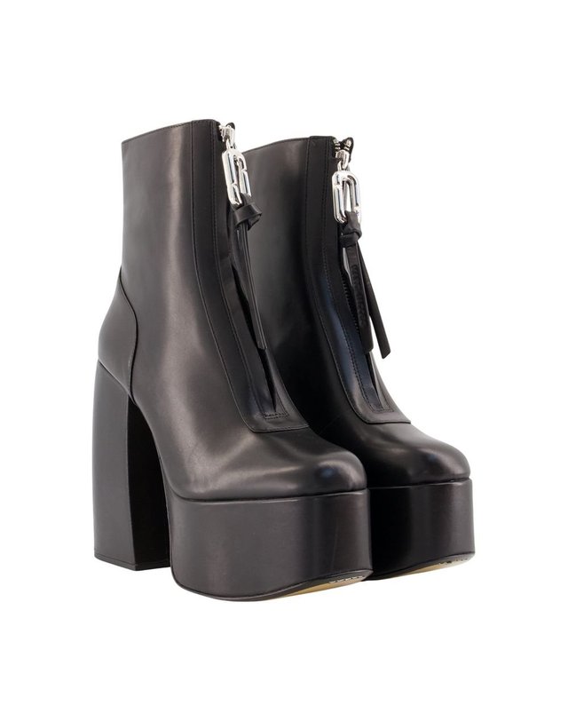 마크 제이콥스 [해외직구] 26 F/W 마크 제이콥스 더 GIGI 앵클 부츠 MARC JACOBS 레더 블랙 2P6FBO001F37-001 B0732250984 착용컷