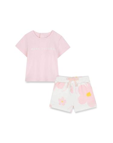 [해외직구] 25 S/S 마크 제이콥스 티셔츠 WITH 쇼츠 셋 (KIDS 상품) W60517B_475 B0041617477