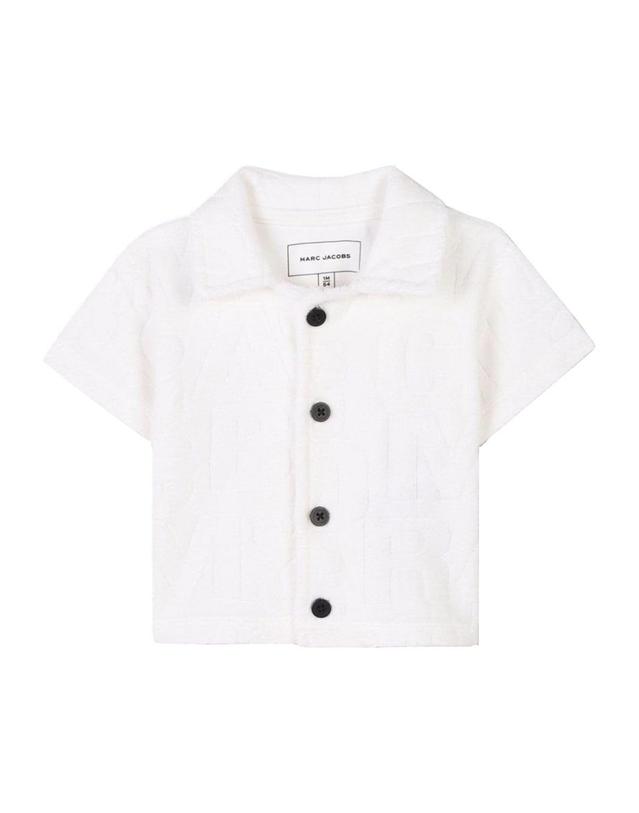 마크 제이콥스 [해외직구] 25 S/S 마크 제이콥스 폴로 셔츠 셋 WITH 쇼츠 (KIDS 상품) W60513B_126 B0041704296 착용컷