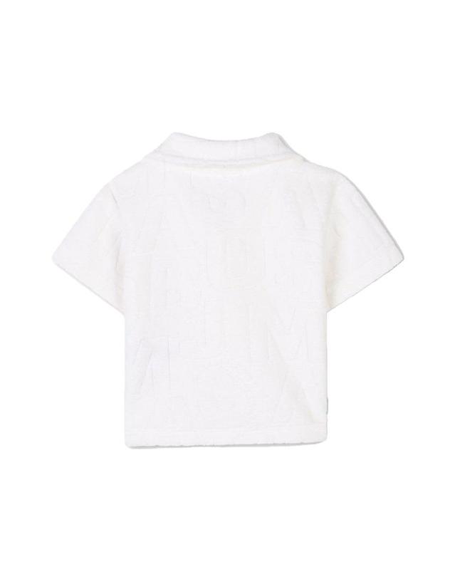 마크 제이콥스 [해외직구] 25 S/S 마크 제이콥스 폴로 셔츠 셋 WITH 쇼츠 (KIDS 상품) W60513B_126 B0041704296 착용컷