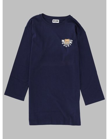 [해외직구] 25 F/W 모스키노 VESTITO MANICA LUNGA 콘 로고 (KIDS 상품) HDV0H2K_LAA4440016 B0042189185