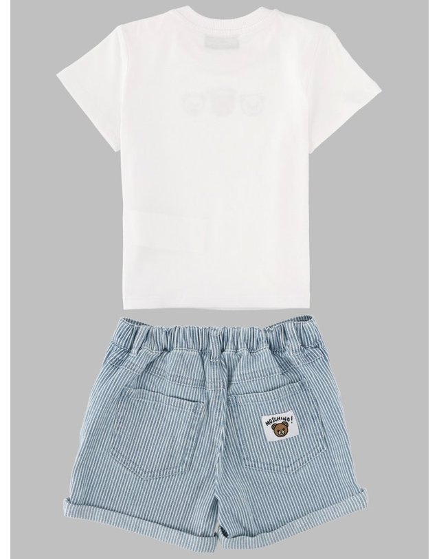 모스키노 [해외직구] 26 S/S 모스키노 셋 TSHIRTSHORT (KIDS 상품) MUG01OB_LXE6386816 B0042041562 착용컷