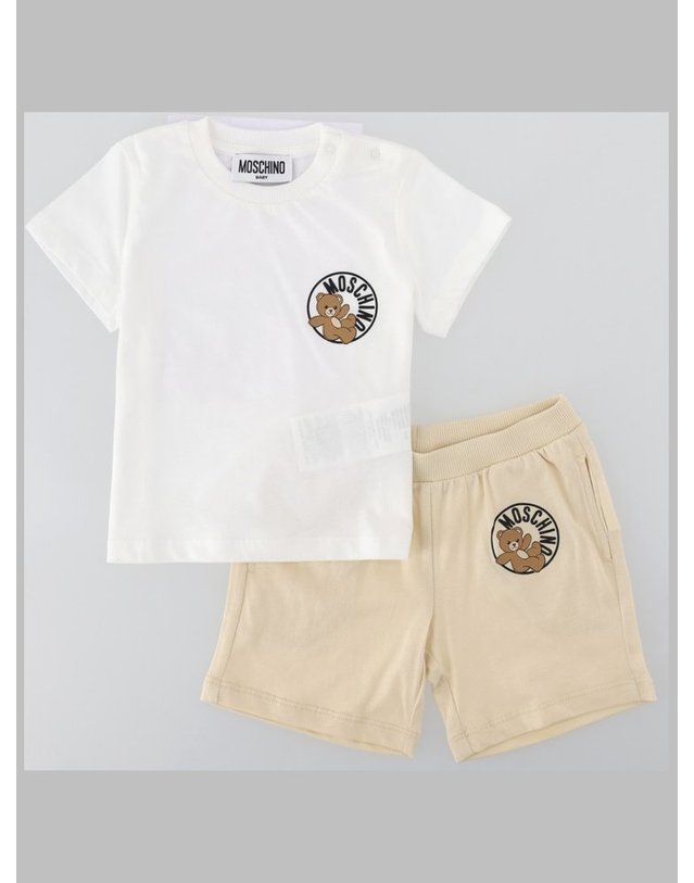 모스키노 [해외직구] 26 S/S 모스키노 셋 SPORTIVO 티셔츠 E 쇼츠 ELASTICIZZATI (KIDS 상품) M6G00MB_LAA0384313 B0042068590 착용컷