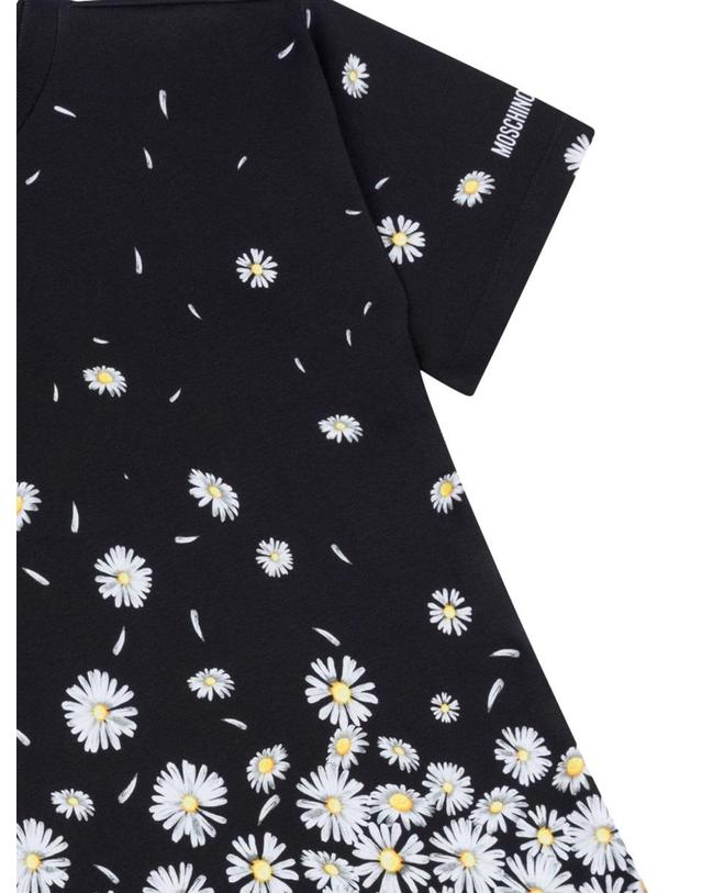 모스키노 [해외직구] 25 S/S 모스키노 데이지 드레스 인 블랙 (KIDS 상품) HDV0GKK_LAA4383424 B0041617434 착용컷