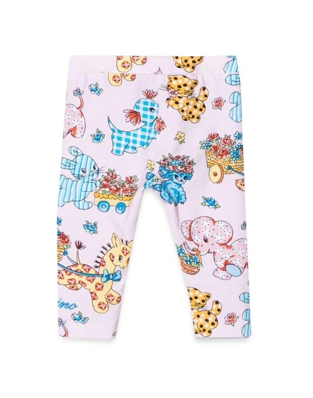 모스키노 [해외직구] 22 S/S 모스키노 레깅스 (KIDS 상품) MIP02NB_LBBA383262 B0040993566 착용컷