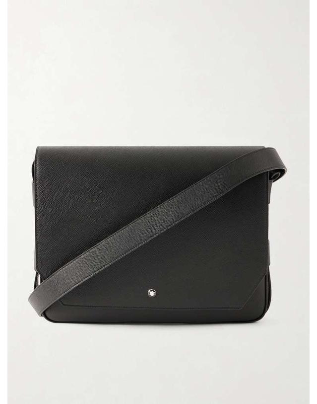 몽블랑 [해외직구] 26 S/S 몽블랑 사토리얼 크로스 레더 메신저 백 MB221578 B0081931714 착용컷